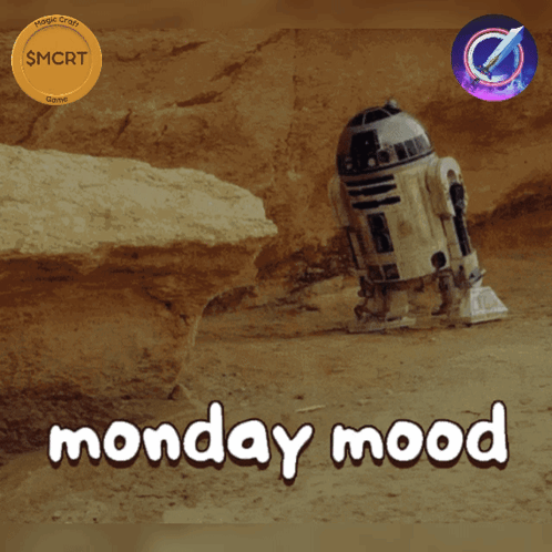 A Picture Of A Rocket With The Words Monday Mood On It GIF