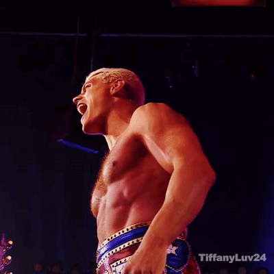 A Picture Of A Shirtless Man With Tiffanyluv24 Written Below Him GIF