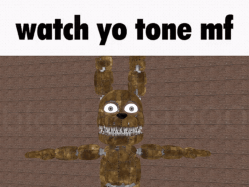 A Picture Of A Skeleton With The Words Watch Yo Tone Mf GIF