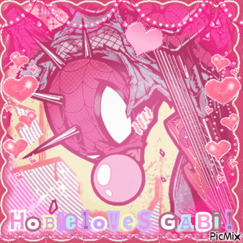 Spider-Man Bubble Gum Hobie Loves Gabi GIF