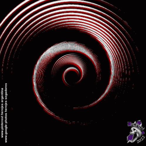 A Picture Of A Spiral With The Year 2012 On The Bottom Right GIF