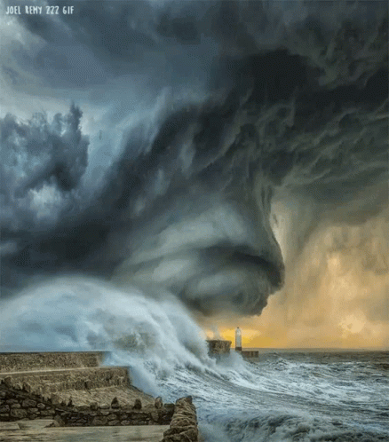 A Picture Of A Stormy Sea Taken By Joel Remy 222 GIF