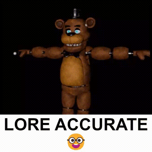 Teddy Bear With Lore Accurate Text GIF