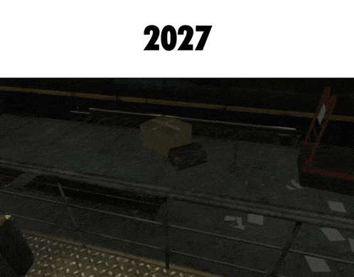 Train Station With 2027 GIF