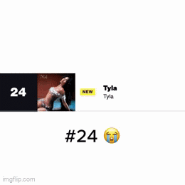 A Picture Of A Woman In A Strapless Dress With The Words Tyloot Tanked Below It GIF
