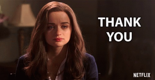 A Picture Of A Woman With Her Tongue Out Next To The Words Thank You GIF