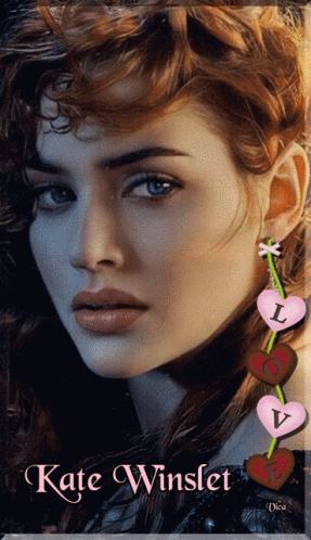 A Picture Of A Woman With The Name Kate Winslet GIF