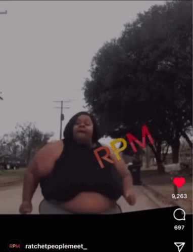 A Picture Of A Woman With The Word Rpm Written On The Bottom GIF