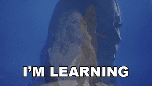 A Picture Of A Woman With The Words " Wide Open " On The Bottom GIF