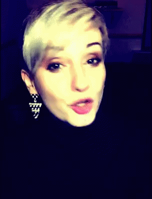 A Picture Of A Woman With The Words " You Are The " On The Bottom GIF