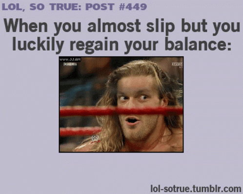 A Picture Of A Wrestler Behind A Red Ring With The Caption Lol So True Post # 449 GIF