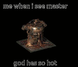A Picture Of An Explosion With The Words Me When I See Master God Hes So Hot Below It GIF