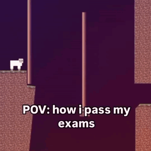 A Picture Of An Explosion With The Words " Pov : Now Pass My Exams " At The Bottom GIF