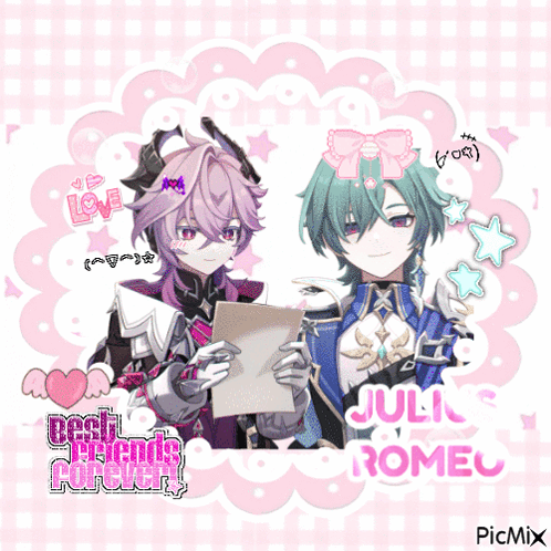 a picture of julius romeo and his best friend