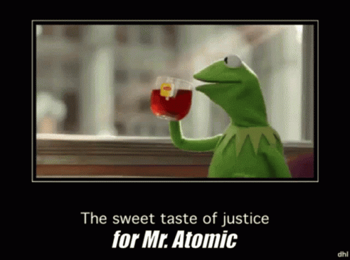A Picture Of Kermit The Frog Holding A Cup Of Tea GIF
