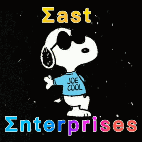 A Picture Of Snoopy Wearing Sunglasses And A Joe Cool Shirt GIF