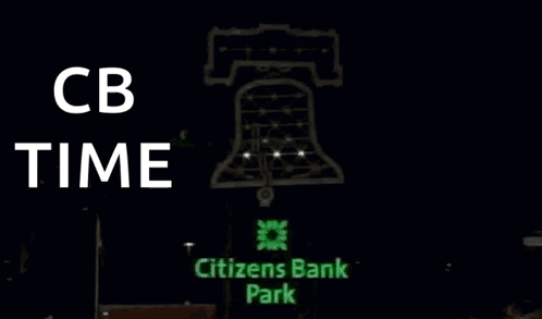 A Picture Of The Liberty Bell With The Words " Cb Time " Below It GIF