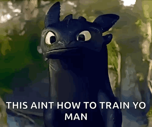 A Picture Of Toothless From How To Train Your Dragon GIF