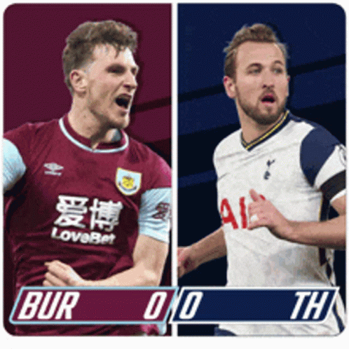 A Picture Of Two Soccer Players With A Score Of 0 To 0 GIF