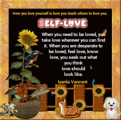 A Picture With A Quote From Iyanla Vanzant On It GIF