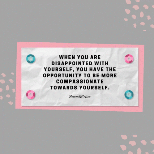 A Piece Of Paper With A Quote By Naomi Writes On It GIF
