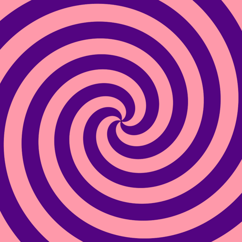 A Pink And Purple Swirl On A Purple Background GIF