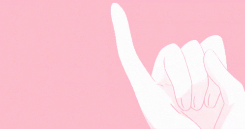 A Pink Background With A Promise Written On It GIF