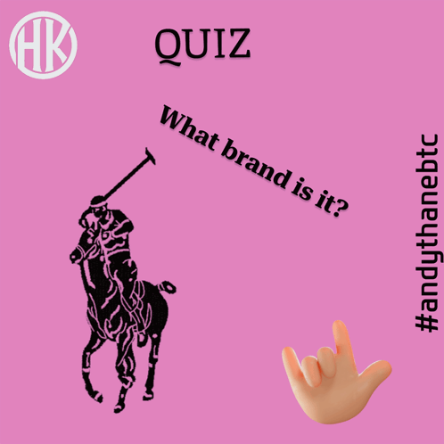A Pink Background With The Words Quiz What Brand Is It Written On It GIF