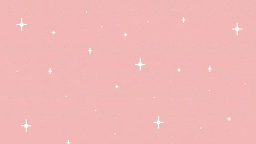 A Pink Background With White Dots And Crosses On It GIF