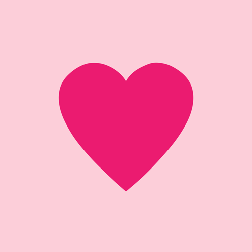 A Pink Heart On A Pink Background That Is Plain GIF