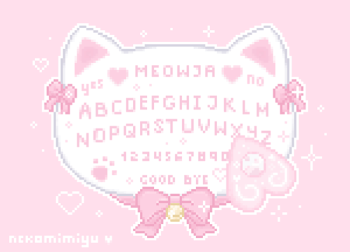 A Pixel Art Drawing Of A Cat 'S Head With The Letters Abcdefghijklm Nopqrstuvwxyz Written On It GIF