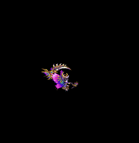 Rainbow Hair Pixel Art Cat GIF