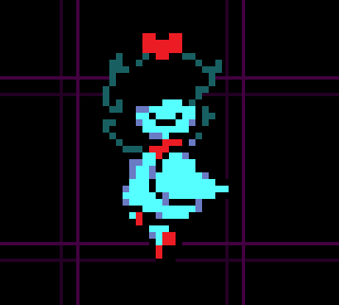 A Pixel Art Drawing Of A Chicken With A Red Crown On Its Head GIF