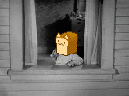 A Pixel Art Drawing Of A Child Looking Out A Window GIF