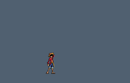 A Pixel Art Drawing Of A Person Holding A Large Balloon GIF