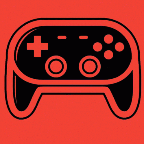 A Pixel Art Drawing Of A Video Game Controller GIF