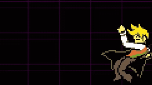 A Pixel Art Of A Man Saying " Heh How Did You Like My Jarona " GIF