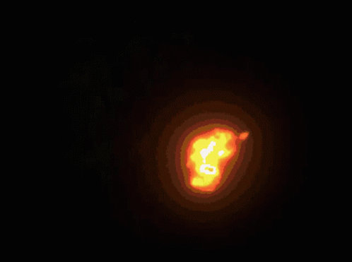 A Pixel Art Of A Se Logo With Flames GIF