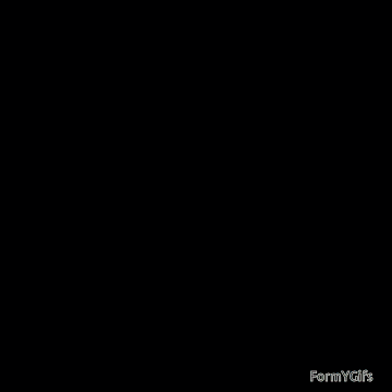 a pixel art of a white rabbit with the words formygifs below it