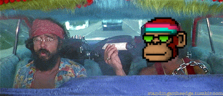 A Pixel Art Of Two Men In A Car With Standingtribepige Tumblr.com GIF