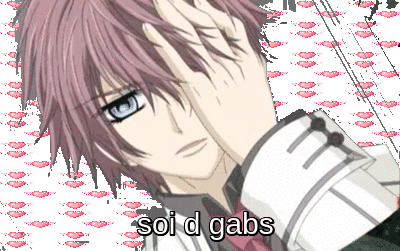 A Pixelated Image Of A Boy With The Words Soi D Gabs On The Bottom GIF