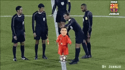 A Pixelated Image Of A Man In An Orange Shirt With The Number 10 On It GIF