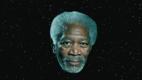A Pixelated Image Of A Man 'S Face With A Beard GIF