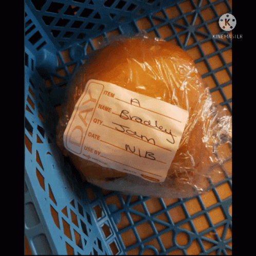 A Plastic Container With A Label On It That Says " Item " GIF