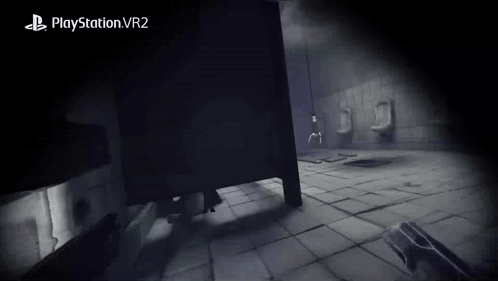 A Playstation Vr2 Video Game Is Being Played GIF