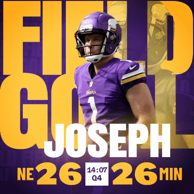 A Poster For A Football Game Between The Vikings And The Washington Redskins GIF