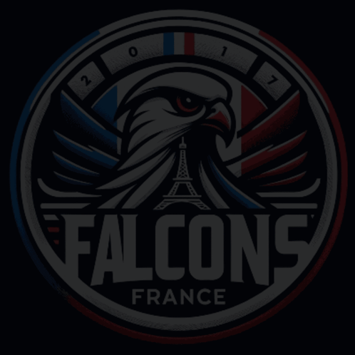 A Poster For A Football Player Named Bijan Robinson With A Falcons Logo In The Background GIF