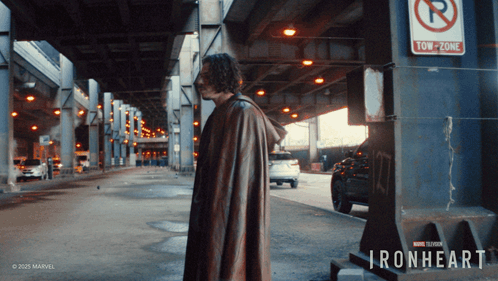 A Poster For A Movie Called Ironheart GIF