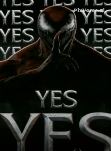 A Poster For A Movie Called Venom Says Yes GIF