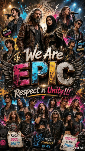 A Poster For A Movie Called We Are Epic GIF
